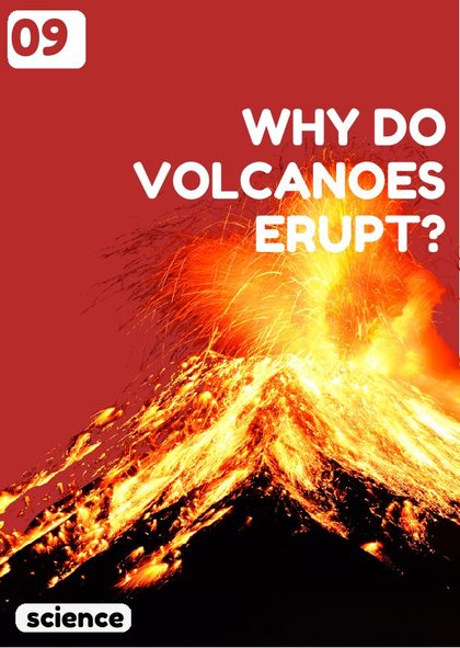 Phenomena card: Why do volcanoes erupt?