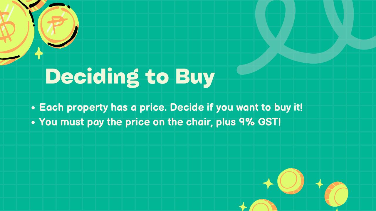 Workshop slide: Deciding to buy: the price plus 9% GST